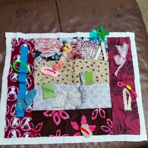 Dementia/Alzheimer's/Autism Memory/ Fidget Quilt